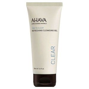 FREE w/purchase! AHAVA Cleansing Gel Refreshing TIME TO CLEAR full size 3.4 oz